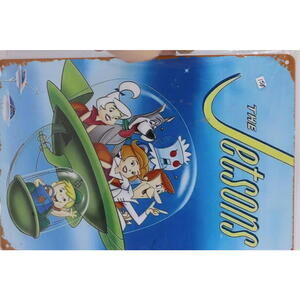 Vintage The Jetsons Metal Sign plate Brand new sealed